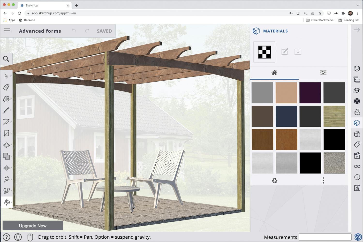 Suunnitteluohjelma: Sketchup on ilmainen 3D-suunnitteluohjelma internetissä. Suunnitteluohjelma: Sketchup on ilmainen 3D-suunnitteluohjelma internetissä.
